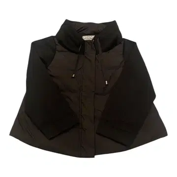 lecoeur blanc 본딩 블랙 다운 쇼트 블루종 M