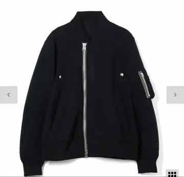 SACAI 25AW 스펀지 스웨트 블루종