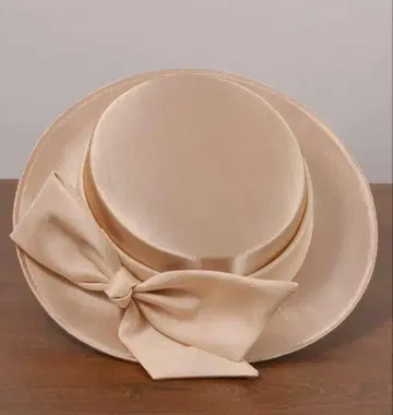 [미사용 새상품] 드레스 햇 리본 햇 모자 토크 모자