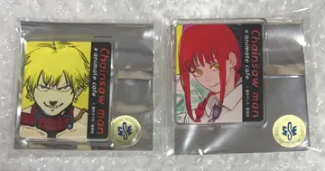 체인소 맨 애니메이트 카페 아크릴 배지 덴지 마키마