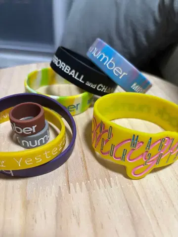 back number 러버 밴드 세트