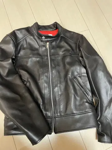 GU and beautiful people 인조 가죽 자켓 XL