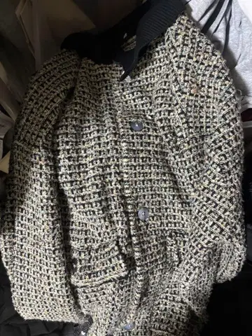 트위드 스타일 자켓