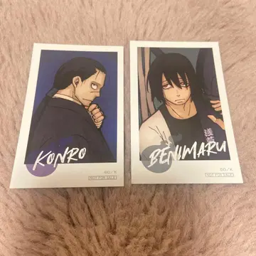 소울 이터 애니메이트 특전 폴라로이드 신몬 베니마루 사가미야 콘로 세트