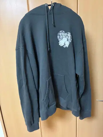 AMNJX 후드티 빈티지 블랙 히라모토 렌