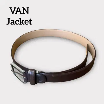 반 자켓 가죽 벨트 새상품급 브라운