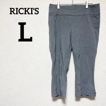새상품급 RICKI'S [ L ] 그레이 캐주얼 팬츠 슬랙스 팬츠