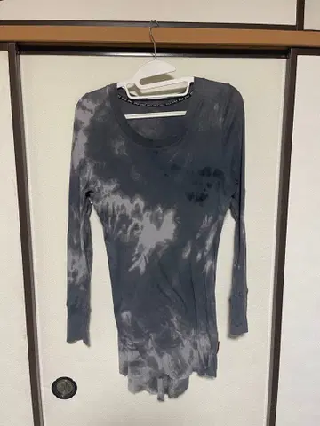 CVTVLIST 타이다이 디자인 긴팔 티셔츠 그레이 0