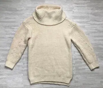 ETRE TOKYO 에뜨로 터틀넥 와이드 컬러 니트 알파카 혼방