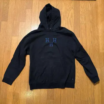 HUF 블랙 후드티 L 사이즈