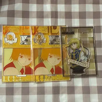 HUNTER x HUNTER 크라피카 아크릴 스탠드 3개