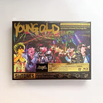 SixTONES YOUNGOLD 초회반 Blu-ray