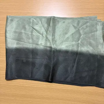 그린 그라데이션 오비 장식 천 미사용 택 없음