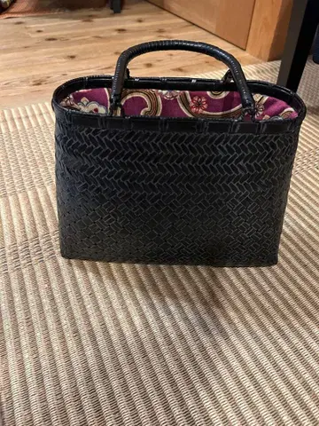 대나무 바구니 백