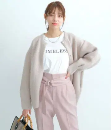 마이 스트라다 라쿤 가디건 베이지 저스길리티 카듀네