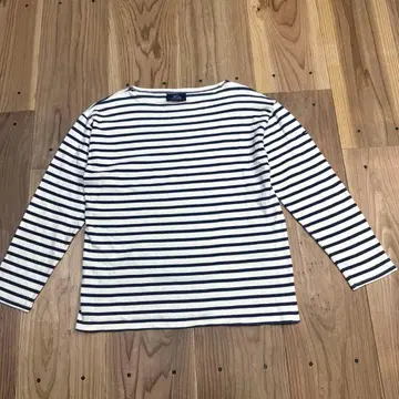 SAINT JAMES 세인트 제임스 긴팔 보더 티셔츠 사이즈 M