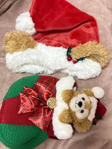더피 미니백 산타 모자 2세트