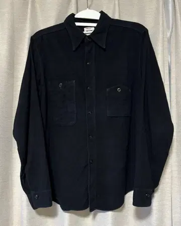 BIG YANK 기모 셔츠 블랙 M 사이즈 플란넬 셔츠