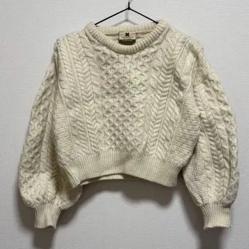 FRAMeWORK carraig donn 케이블 니트 스웨터