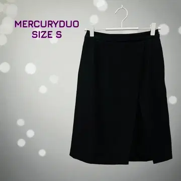 MERCURYDUO 머큐리 듀오 오버 랩스커트 S [ 240 ]