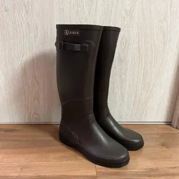 AIGLE 브라운 장화 36