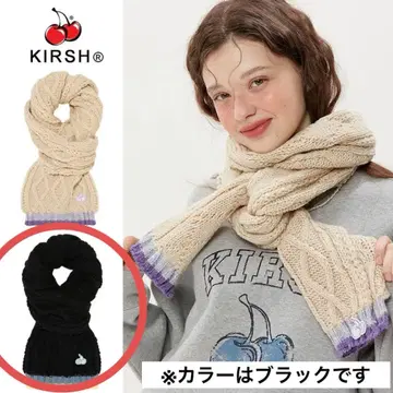 KIRSH/키르시 머플러 스톨 케이블 짜임