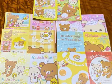 리락쿠마 점보 씰 카드 2013년 7매 세트