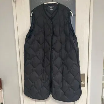 유니클로 울트라 라이트 다운 블랙 여성용 L