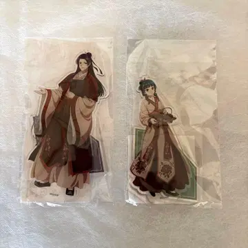 약사의 혼잣말 조제약방 콜라보 카페 아크릴 스탠드 마오마오 진시