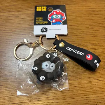 EXPO 2025 만박 한정판 블랙 미야쿠 산리오  키링 한교동