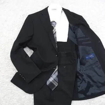 G8636 퍼펙트 수트 팩토리 팬츠 수트 셋업 블랙