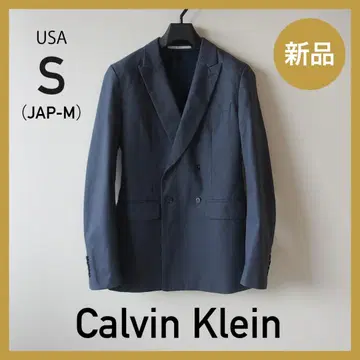 새상품 캘빈클라인 가을/겨울 코튼 더블 자켓 슬림 M 사이즈