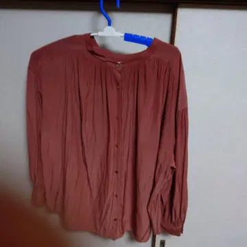 UNTITLED 테라코타 긴팔 셔츠 50