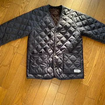 새상품급 ARMEN 퀼팅 자켓 네이비