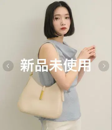 새상품급 [ NEUNA ] 라운드 토트백 파우치 포함 숄더백