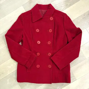 피 코트 울 코트 캐시미어 울 마크