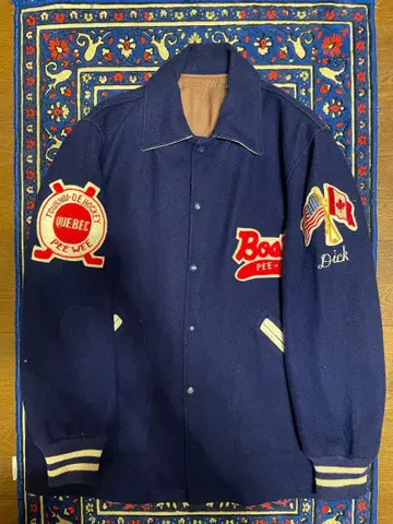 바시티 자켓 네이비 50s 60s