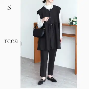 reca 페플럼 베스트 테이퍼드 팬츠 2종 세트