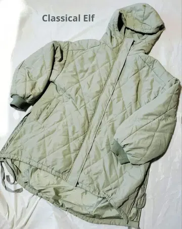 Classical Elf 충전솜 모즈 코트 점퍼