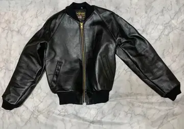 [ 새상품급 ] 반손 USA제 천연 가죽 가죽 자켓 라이더스 두꺼운 TJ