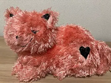 요네즈켄시 리이슈 고양이 핑크 봉제 인형