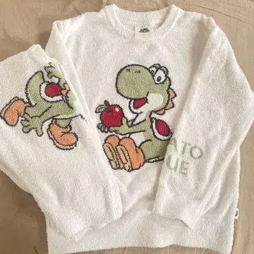 gelato pique 슈퍼 마리오 요시 자카드 풀오버+팬츠