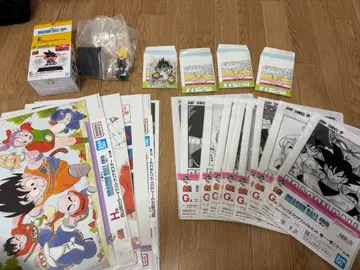 드래곤볼 제일복권 e상 F상 G상 H상 20점 정도