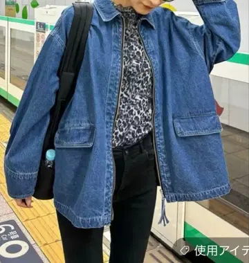 오버 사이즈 데님 자켓