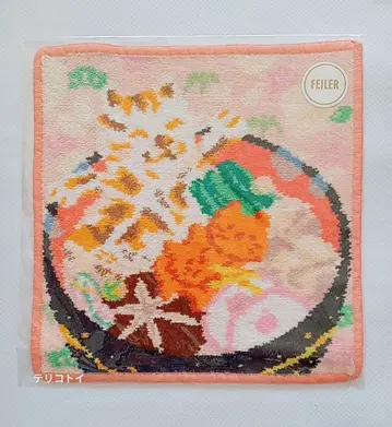 FEILER 페이러 손수건 오조우니 모치모치 고양이 새상품 미개봉