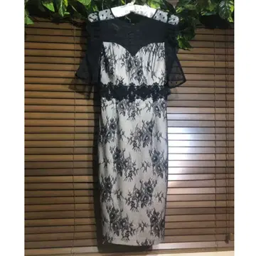 VanessaHeart/바네사하트/레이스 타이트 원피스