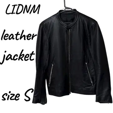 LIDNM 가죽 자켓 사이즈 S