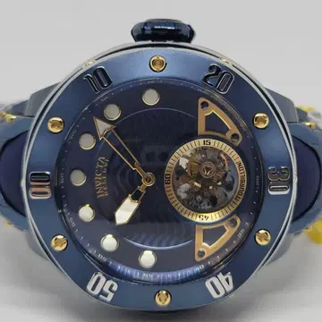 초레어 인빅타 54mm 리저브 크라켄 뚜르비옹 블루 라벨