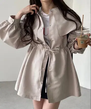 2way 케이프 칼라 마운틴 후드티