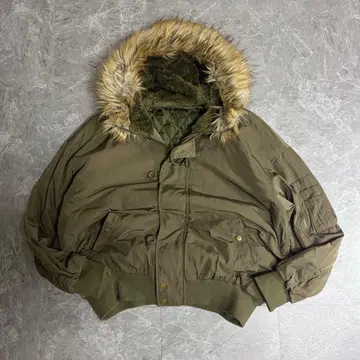 y2k 00s archive flight jacket 페어리 그런지